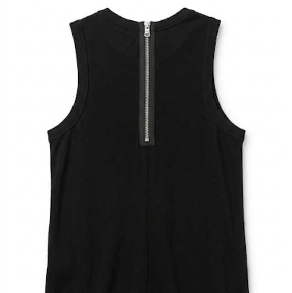 NWT Premier Dresses Black Jersey Maxi Dress, TALL 57" Length, Size M - Picture 4 of 8